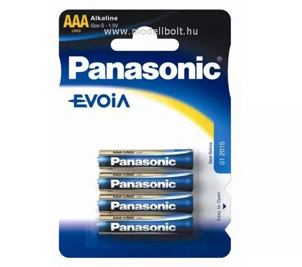 Panasonic - Elem 'AAA' Evoia 4db